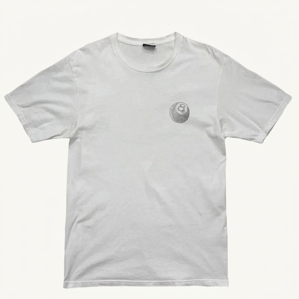 STUSSY 에잇볼 반팔티셔츠 화이트 M 1