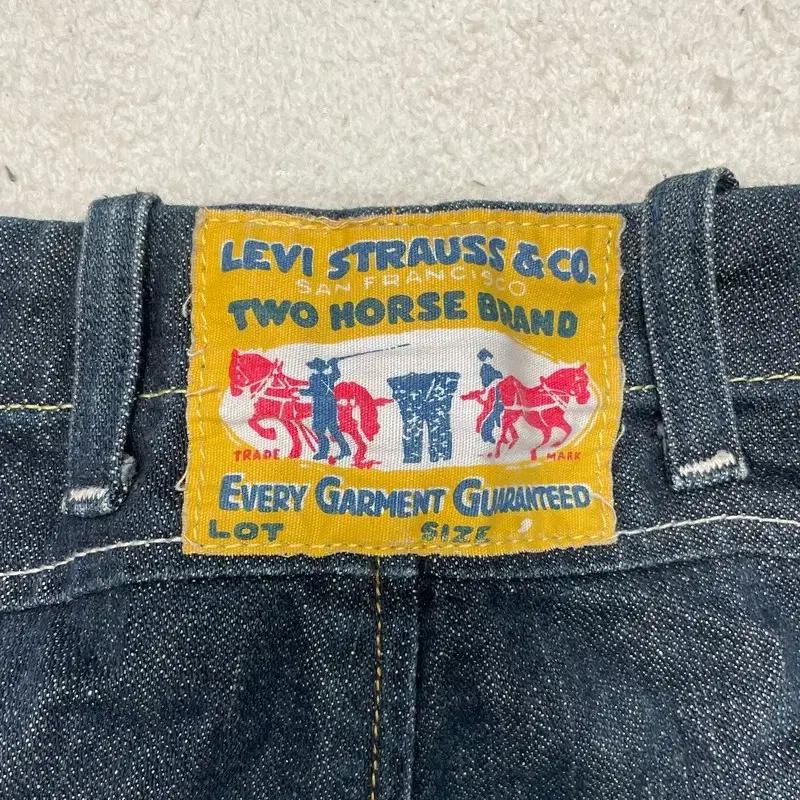 LEVI'S 에브리 가먼트 스티치 데님팬츠 35 6