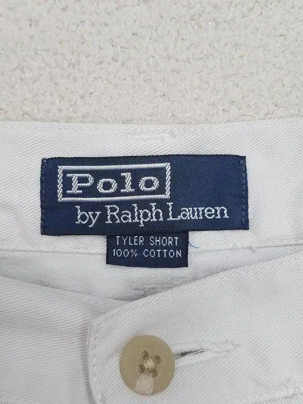 RALPH LAUREN 핀턱 치노 하프팬츠 34 5