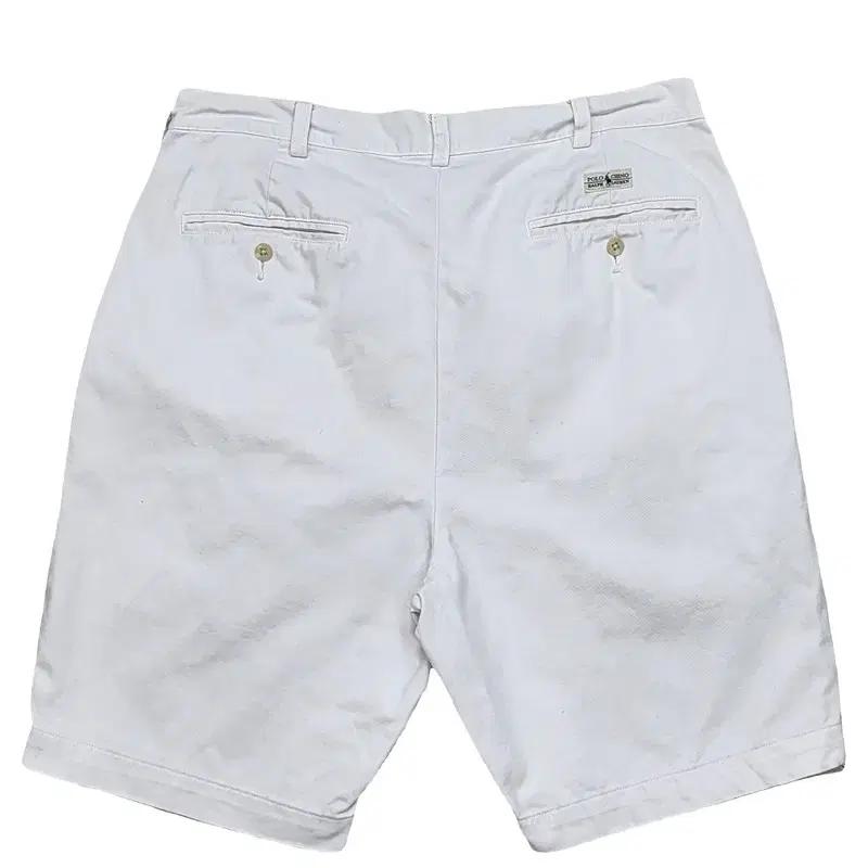 RALPH LAUREN 핀턱 치노 하프팬츠 34 8