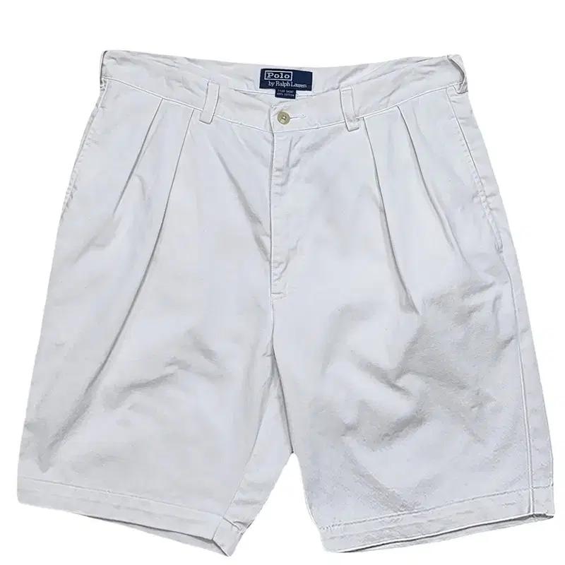 RALPH LAUREN 핀턱 치노 하프팬츠 34 2