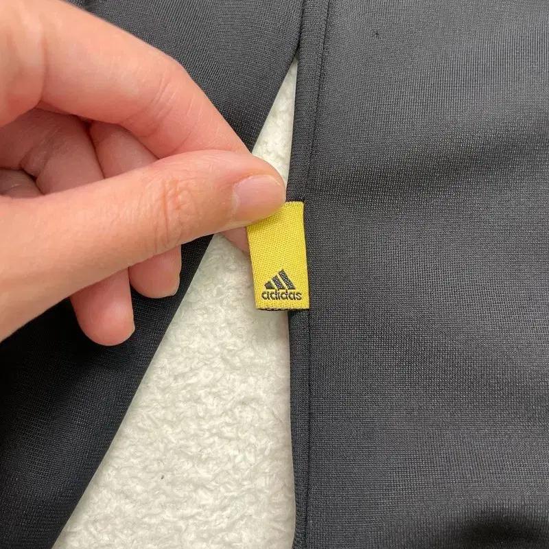 ADIDAS 큐빅 빅로고 검금 트랙탑 져지 블랙 85 6
