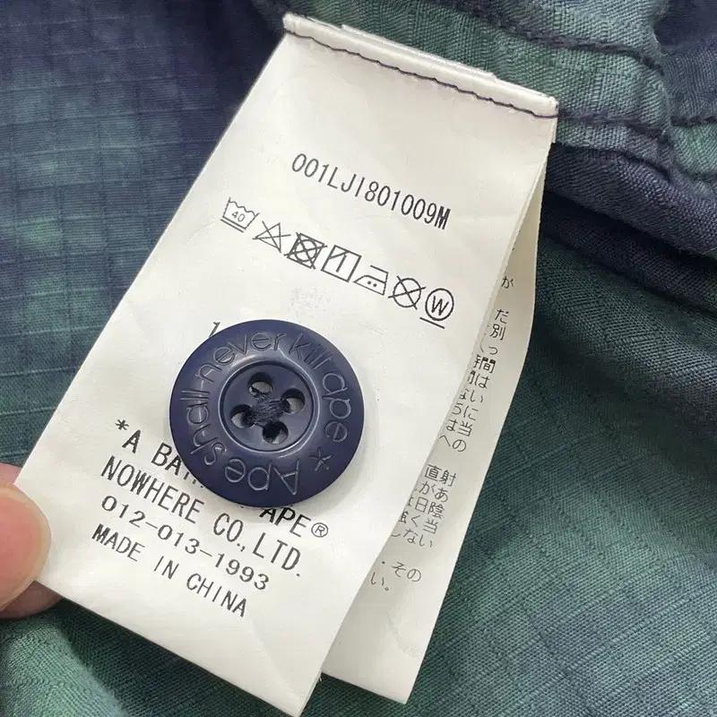 A BATHING APE 타이다이 코치자켓 S 7