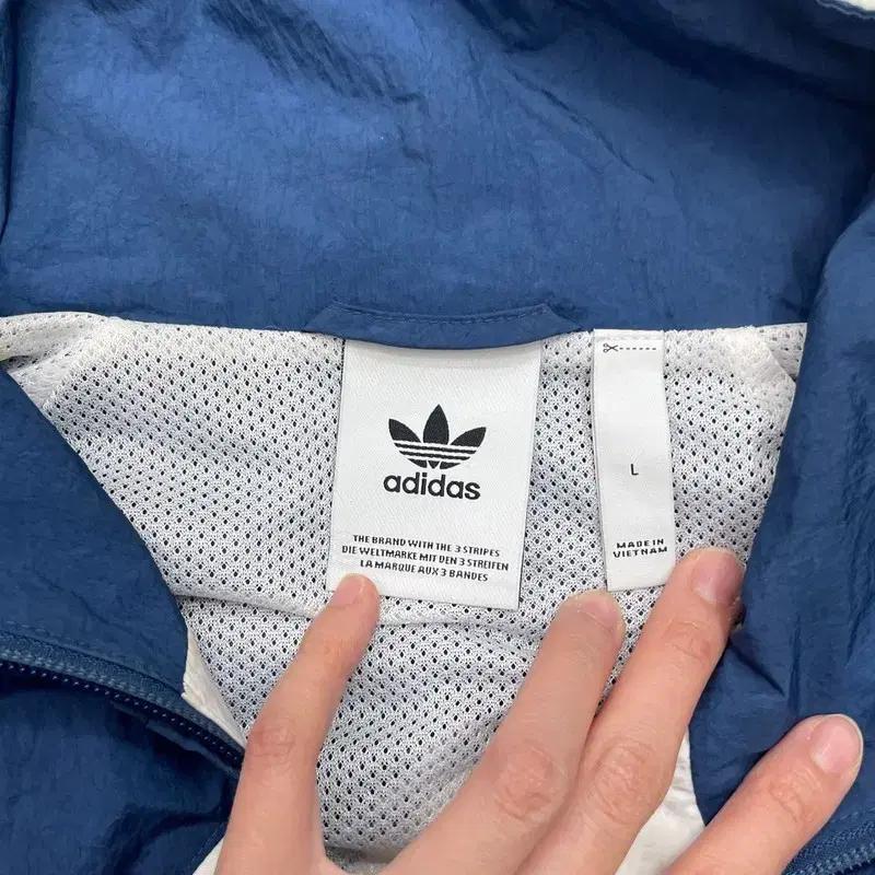 ADIDAS 파이어버드 윈드브레이커 블루 L 5