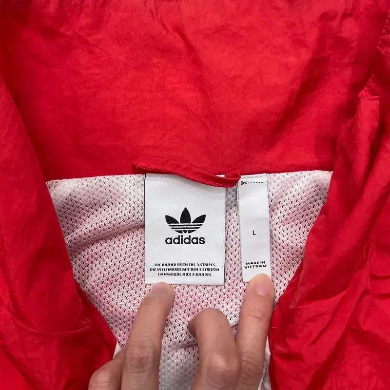 ADIDAS 파이어버드 윈드브레이커 레드 L 4