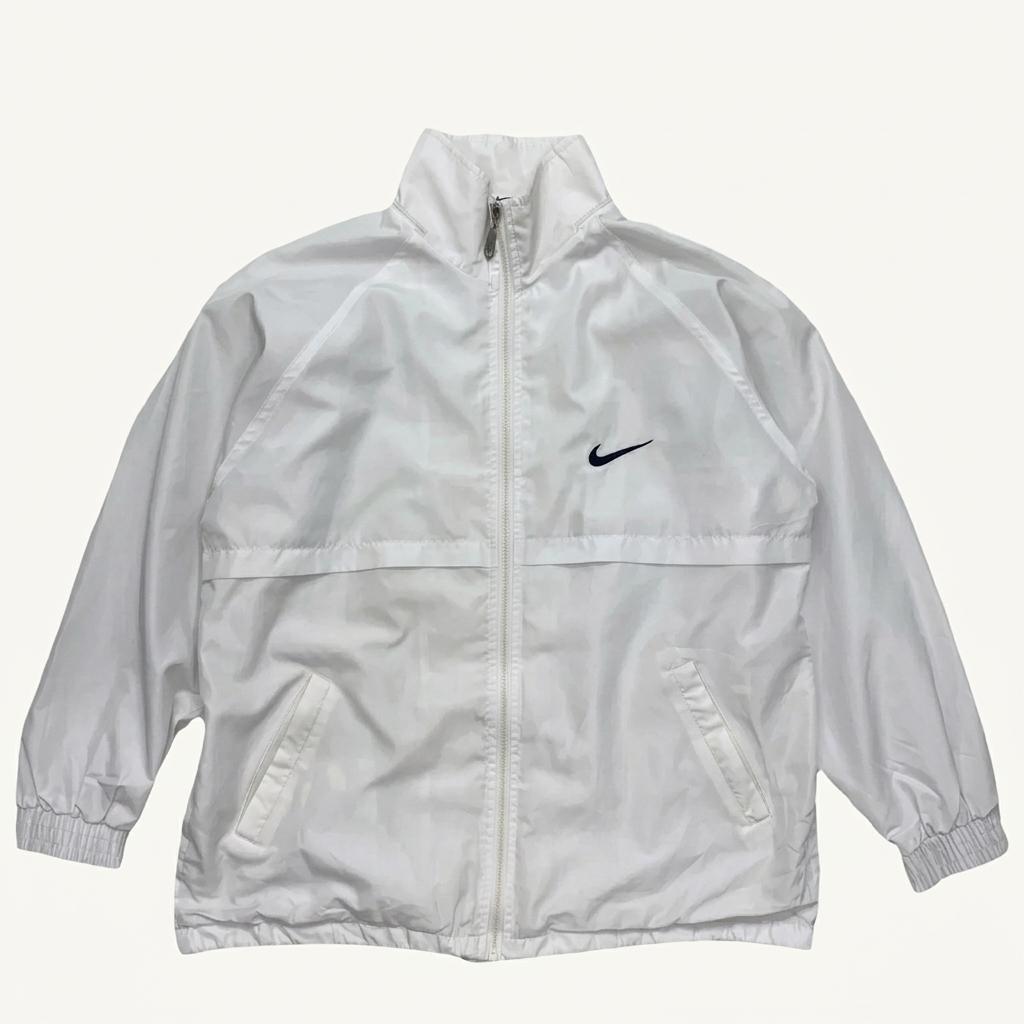 NIKE 올드스쿨 스우시 윈드브레이커 화이트 (실측참고) 1