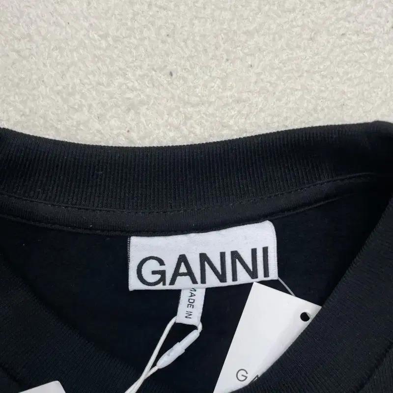 (새상품)GANNI 맨투맨 블랙 XS 6
