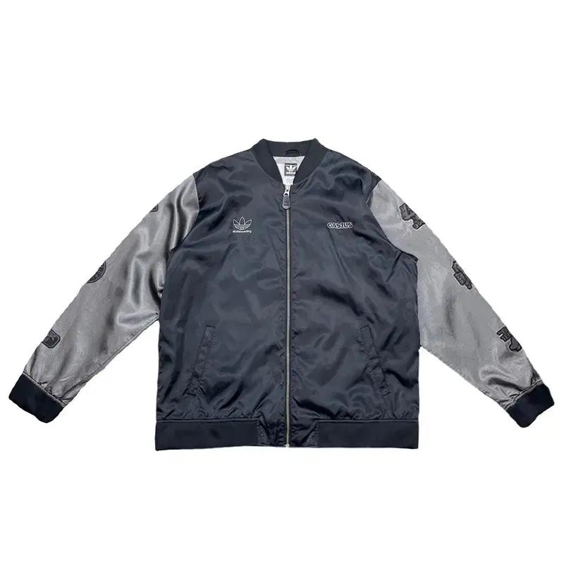 ADIDAS 바시티 자켓 블랙 XL 2