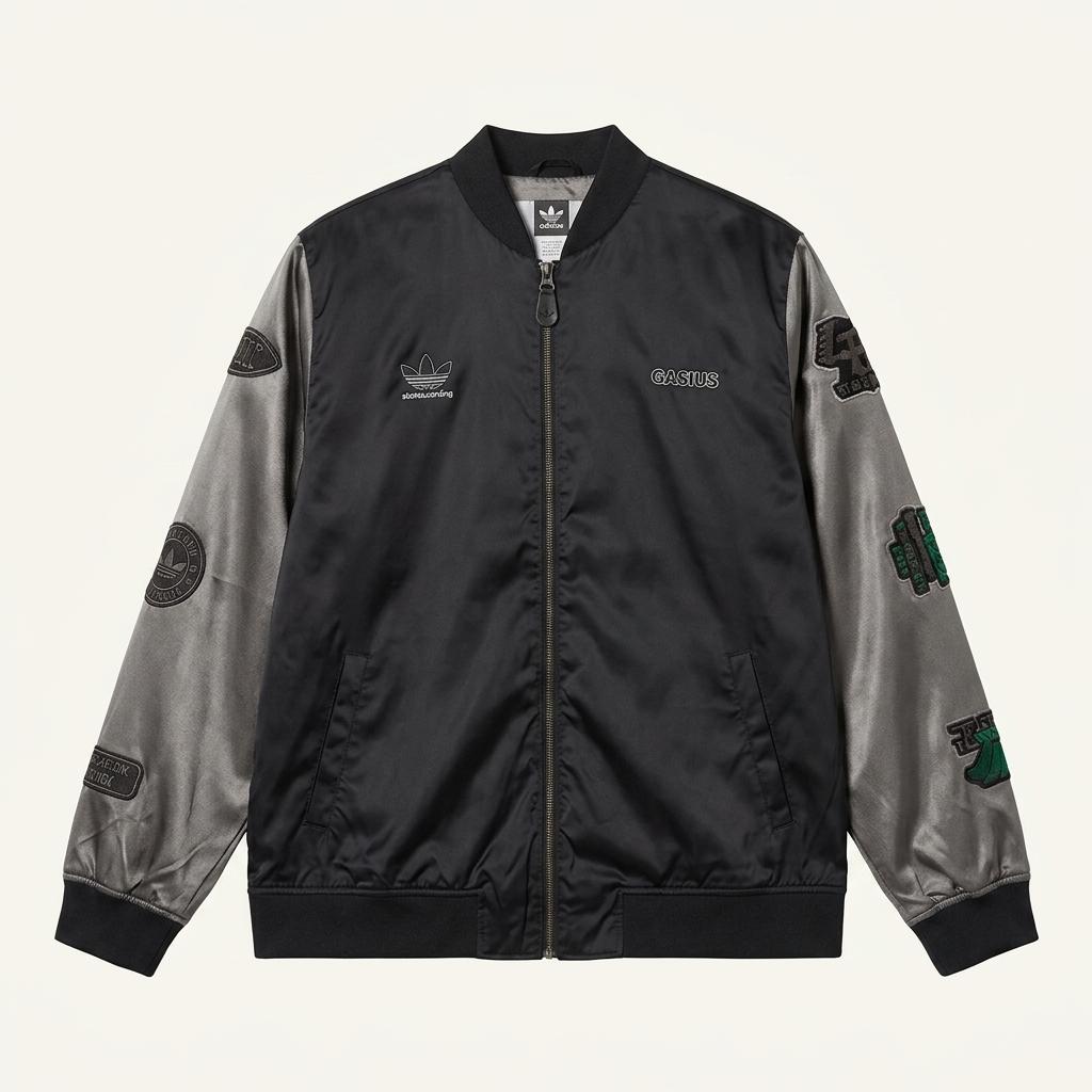 ADIDAS 바시티 자켓 블랙 XL 1