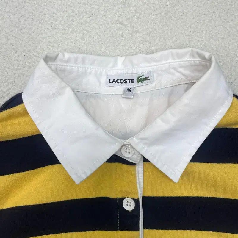 LACOSTE 여성용 럭비티 38 4