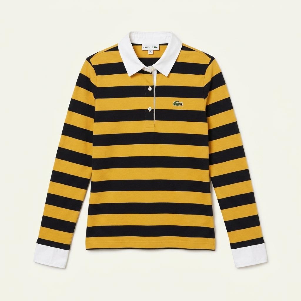 LACOSTE 여성용 럭비티 38 1