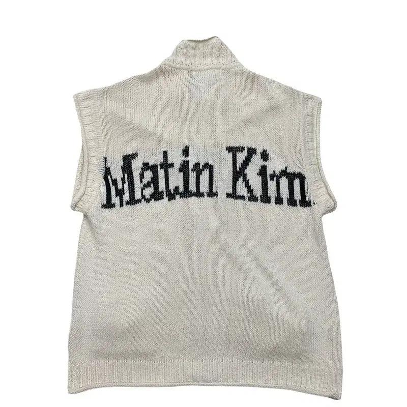 MATIN KIM 니트 베스트 L 6