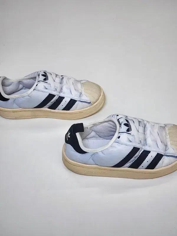 ADIDAS 퍼피렛 슈퍼스타 클라우드 화이트 235 3