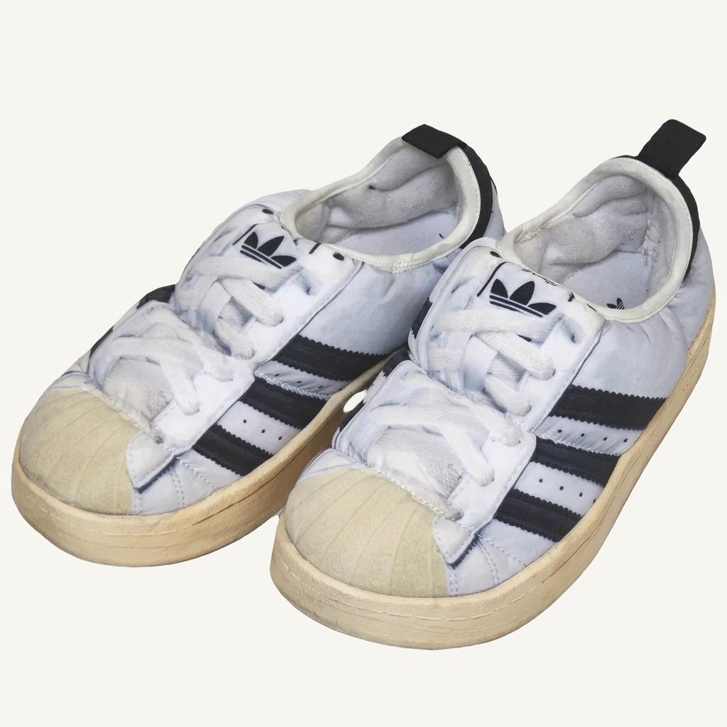 ADIDAS 퍼피렛 슈퍼스타 클라우드 화이트 235 1