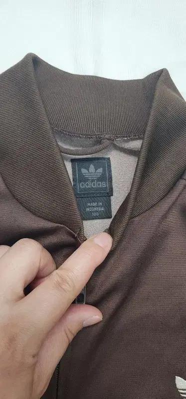ADIDAS 브라운 슈퍼스타 져지 100 5