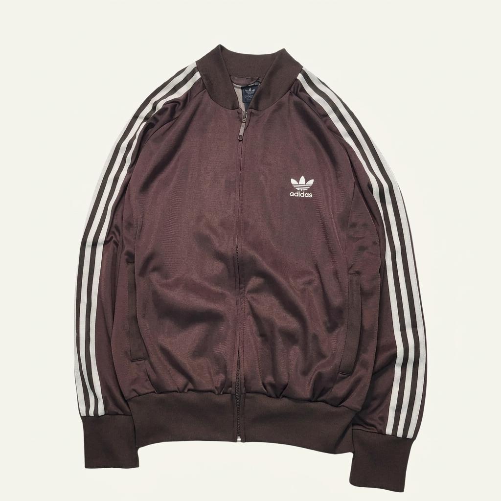 ADIDAS 브라운 슈퍼스타 져지 100 1