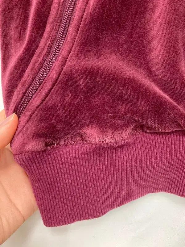 ADIDAS 올드스쿨 벨벳 트랙자켓 110 6