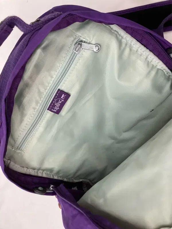 KIPLING 퍼플 미니백팩 7