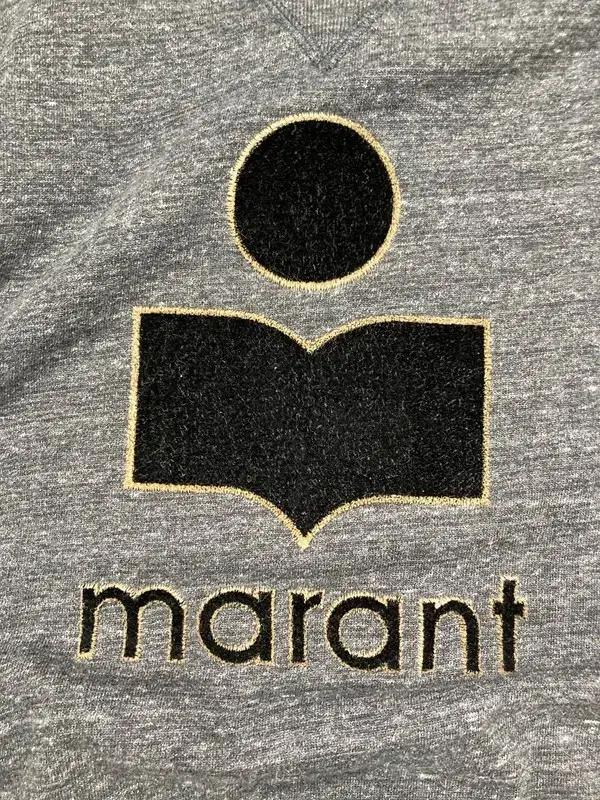 ISABEL MARANT ETOILE  벨벳로고 자수 맨투맨 3