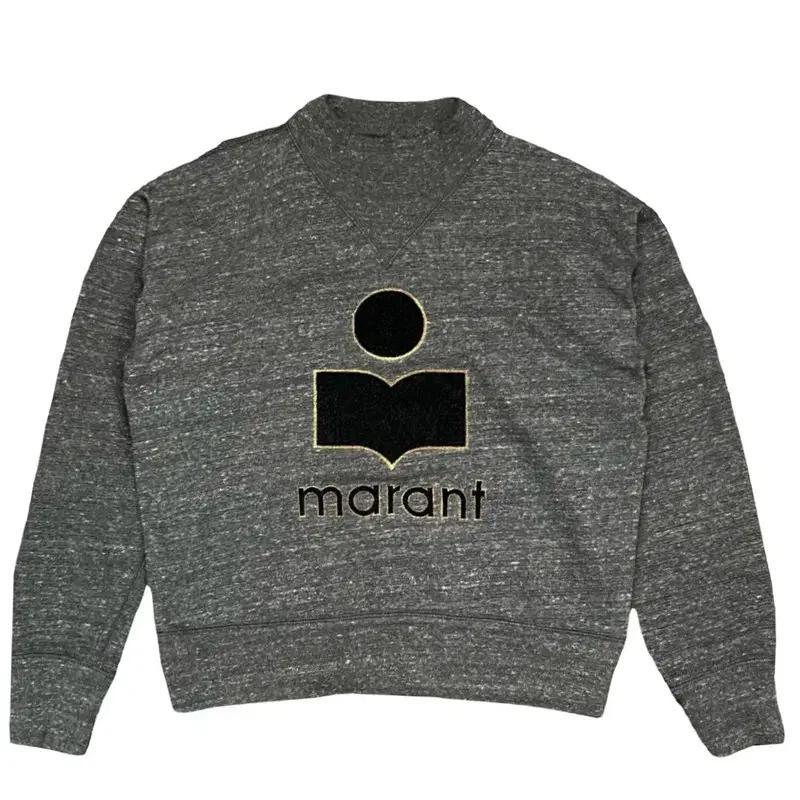 ISABEL MARANT ETOILE  벨벳로고 자수 맨투맨 2