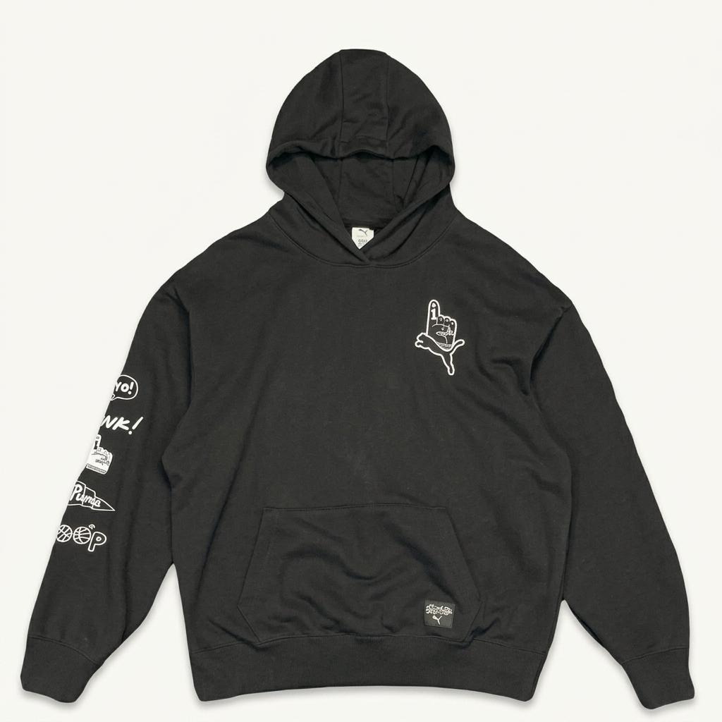 PUMA X SOPHIA CHANG 그래픽 후드티 L 1