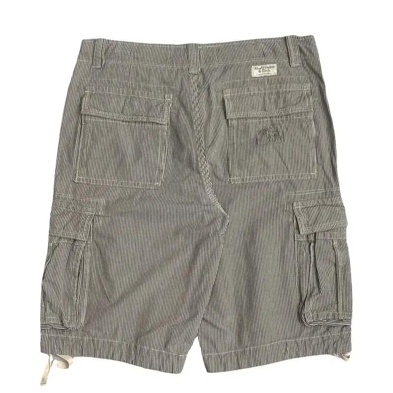 ABERCROMBIE & FITCH 스트라이프 카고 하프팬츠 36 10