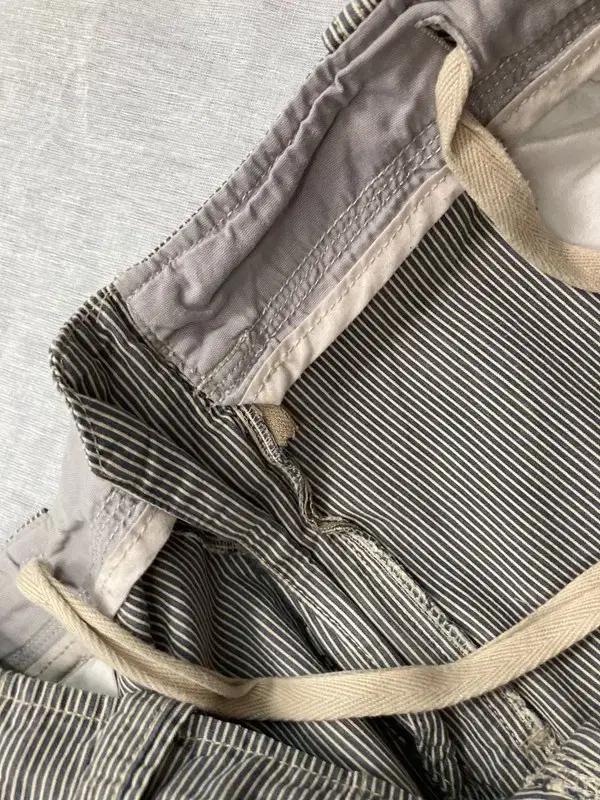 ABERCROMBIE & FITCH 스트라이프 카고 하프팬츠 36 8