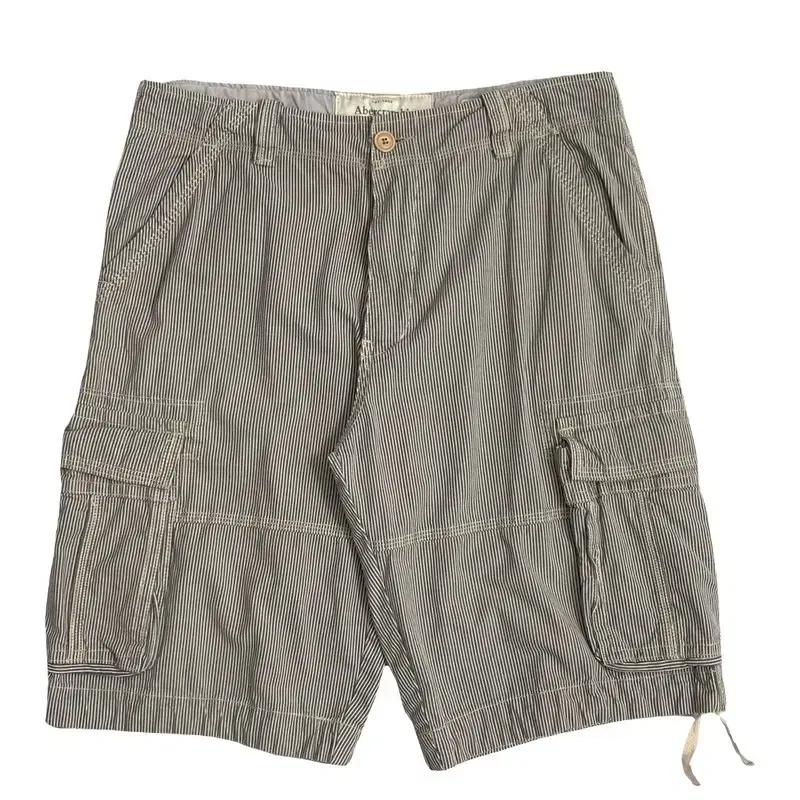 ABERCROMBIE & FITCH 스트라이프 카고 하프팬츠 36 2