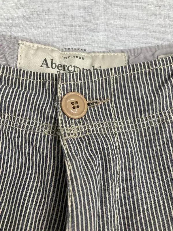 ABERCROMBIE & FITCH 스트라이프 카고 하프팬츠 36 4