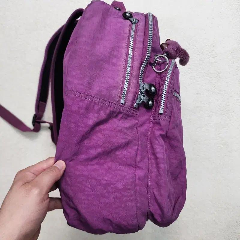 KIPLING 퍼플 백팩 6