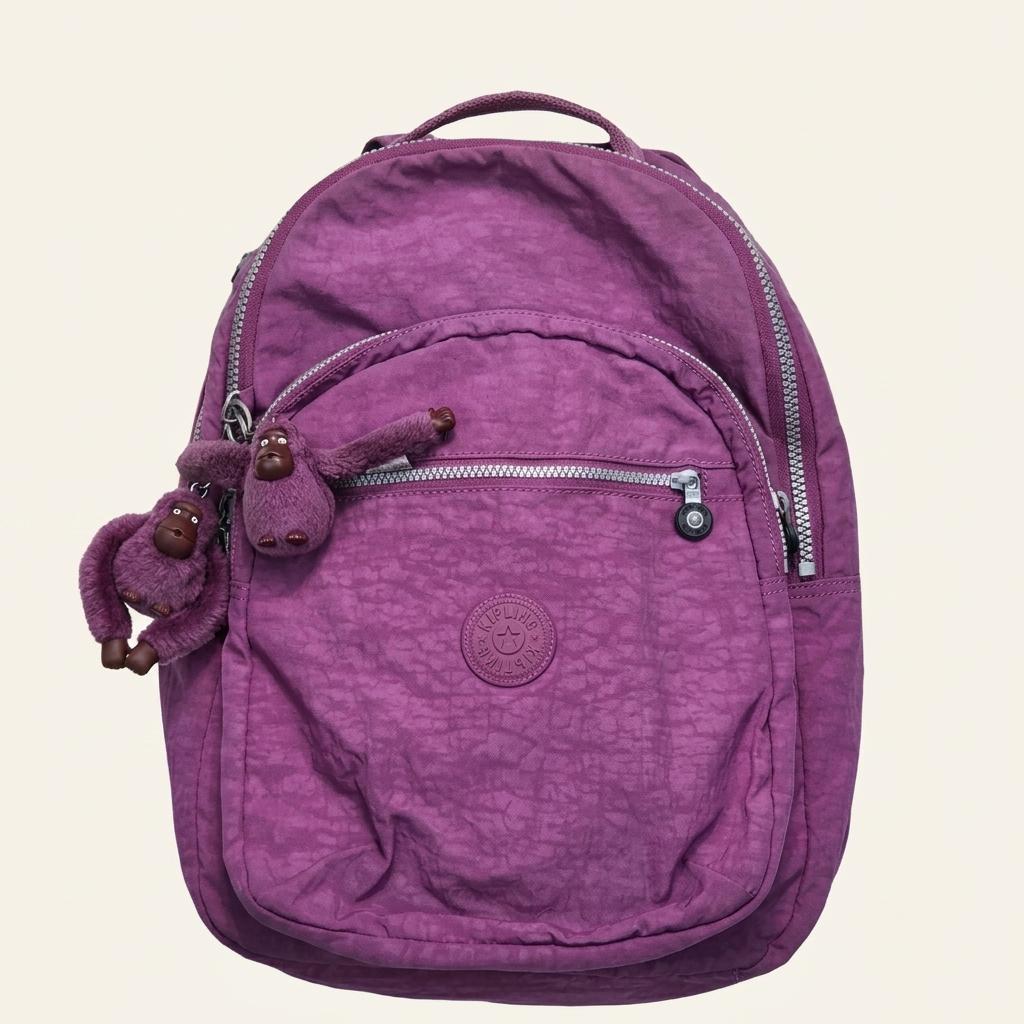KIPLING 퍼플 백팩 1