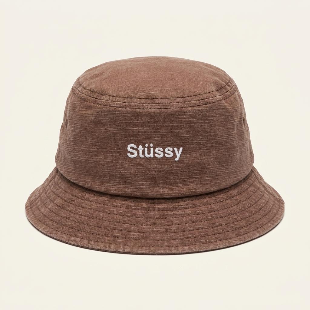 STUSSY  REVERSE YWILL 버킷 햇 1