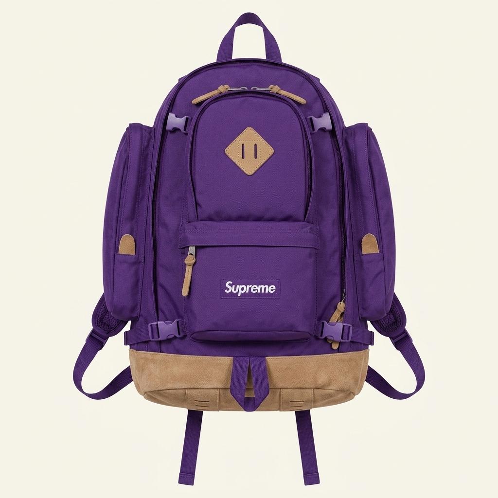 슈프림 Supreme 2006 퍼플 백팩 1