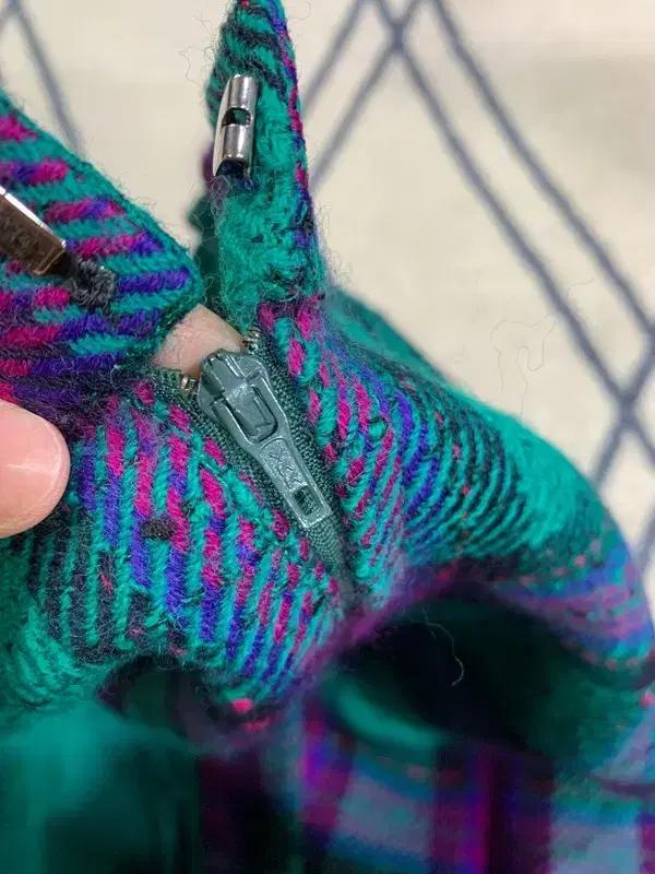 빈티지 재팬 울 미디 스커트 6