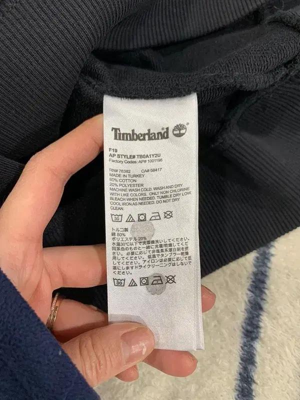 팀버랜드 블랙 후드티 M 6