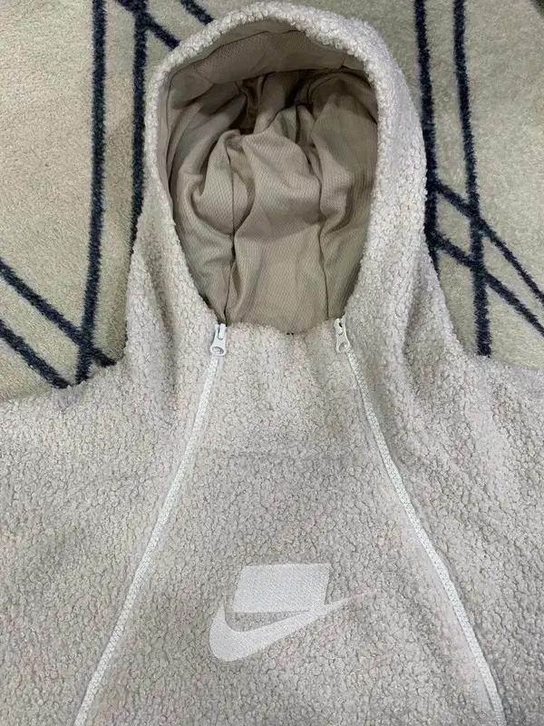 나이키 NSW 쉐르파 후드 하프 집업 M 3