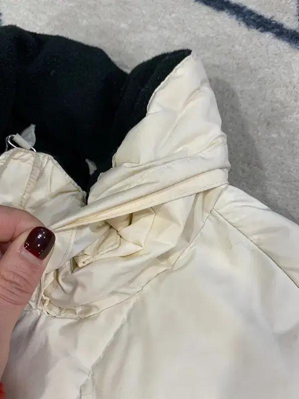 폴로 아이보리 덕다운 패딩 100 5