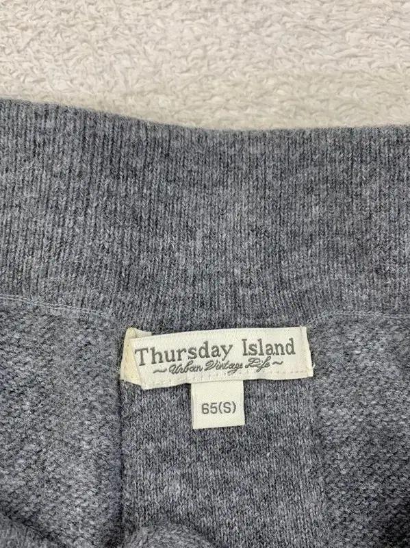 Thursday Island 그레이 니트 스커트 S 4