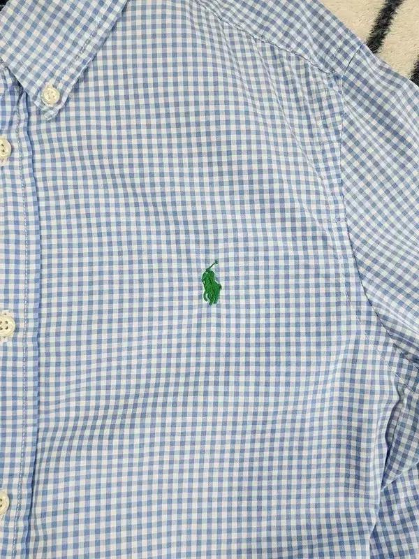RALPH LAUREN 보이즈 깅엄셔츠 XL 3