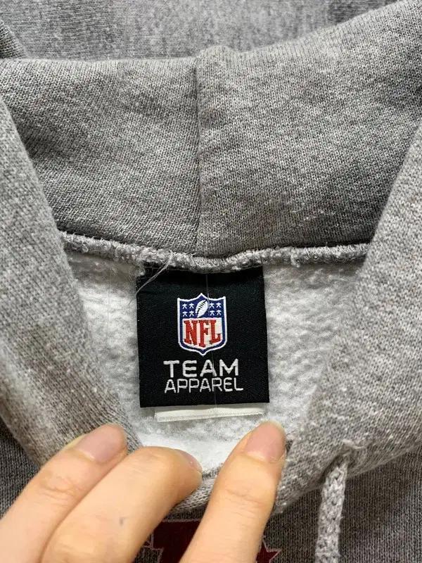 NFL 팀 어패럴 그레이 후드 3