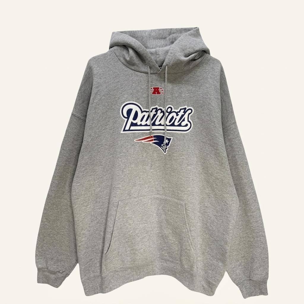 NFL 팀 어패럴 그레이 후드 1