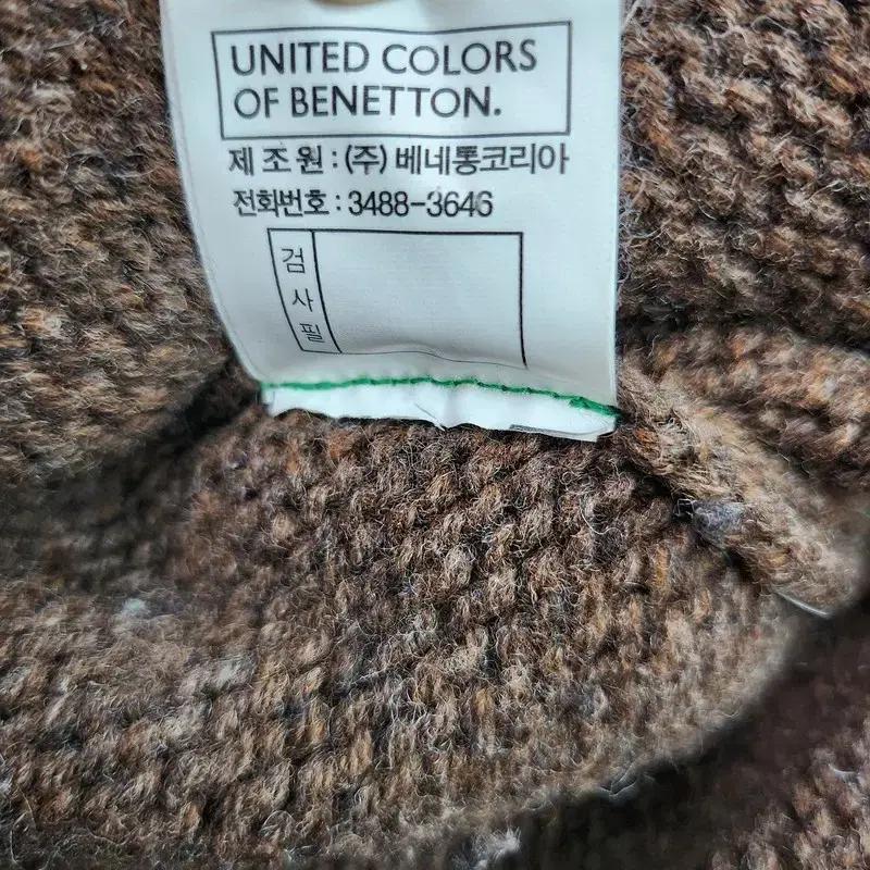 BENETTON 니트 가디건 자켓 42 8