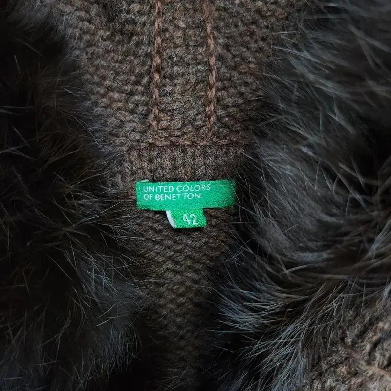 BENETTON 니트 가디건 자켓 42 6