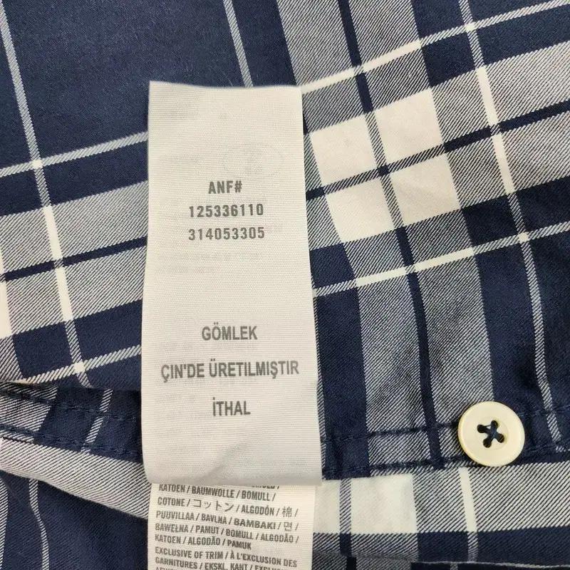 ABERCROMBIE & FITCH 체크 셔츠 Men S 8