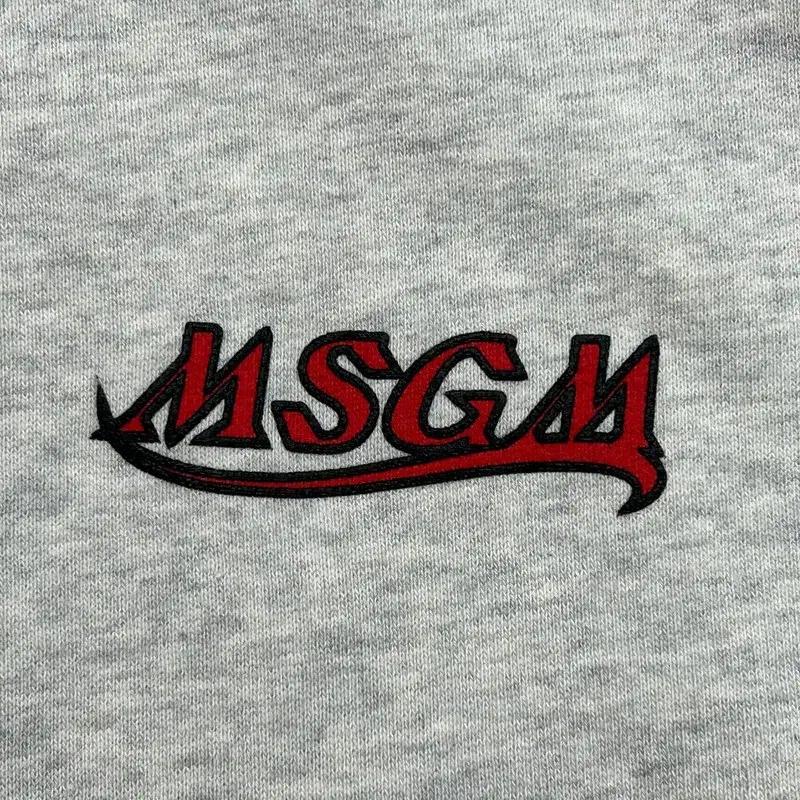 MSGM 키즈 그레이 후드집업 3