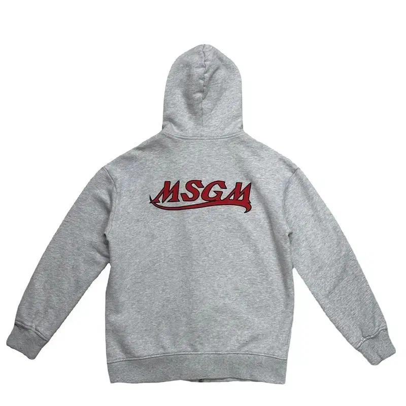 MSGM 키즈 그레이 후드집업 10