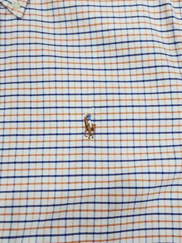 RALPH LAUREN 옥스퍼드 체크셔츠 M 3