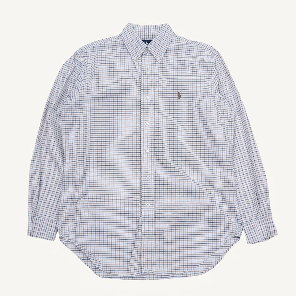 RALPH LAUREN 옥스퍼드 체크셔츠 M 1