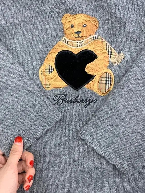 BURBERRYS 100%램스울 곰돌이니트 5