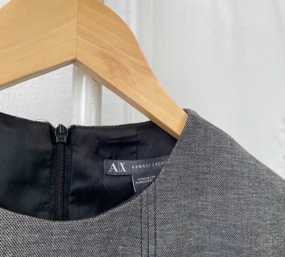 ARMANI AX 그레이 원피스 5